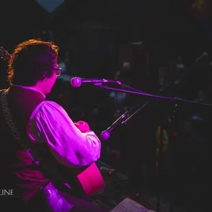 Me performing for 300-400 people at a concert (SUCCESSFULLY!)