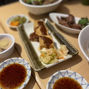 food, sushi and sashimi