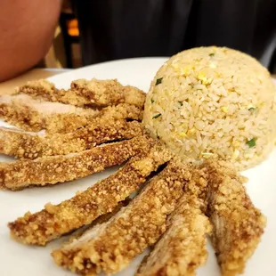 Pork Chop Fried Rice