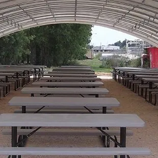 Our Picnic Tables. Awesome