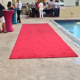 Red carpet event for the Rainbow Film Festival