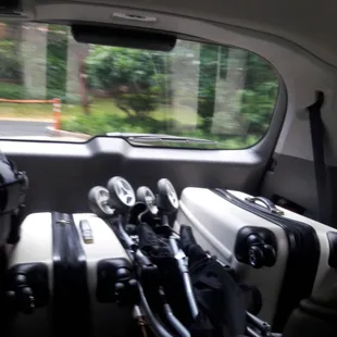 Our driver was so organized