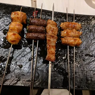 B5. Beef Wrapped Chives