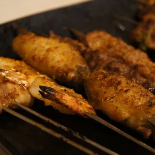 S2. Peeled Shrimp Wrapped Pineapple