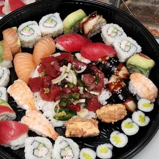 Poke platter