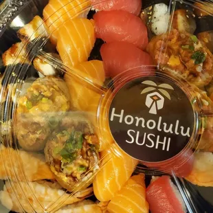 sushi and sashimi, food