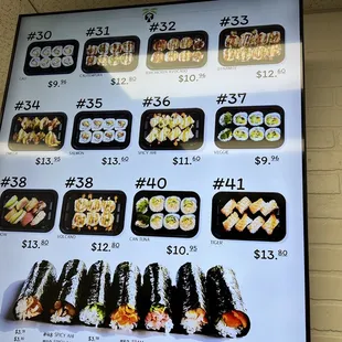 Tv menu