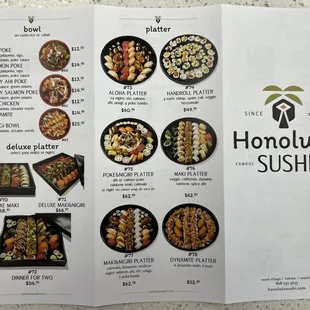 ramen and noodles, menu