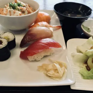 Spicy Ahi Sushi Bento