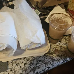 Missing my other quesadilla, which was free when you spent $30. So they make you spend $30 and don&apos;t give you the quesadilla.