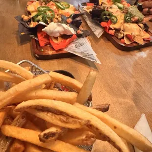 Nachos and fries