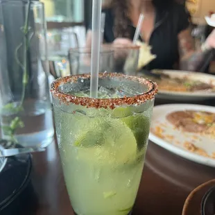 Jalapeño margarita, this was so good!