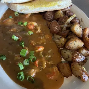 Crawfish ettouffee