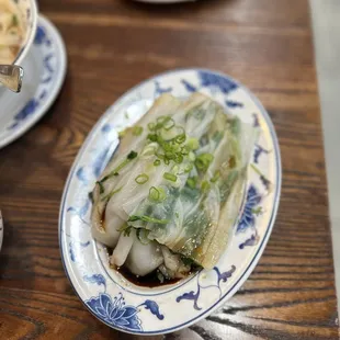 Plain Rice Roll with Cilantro