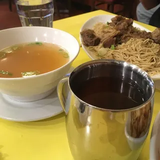 D1. Stewed Beef Brisket Over Noodle
