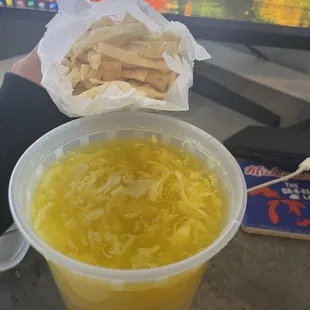 Egg drop soup