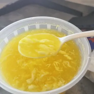 Egg drop soup