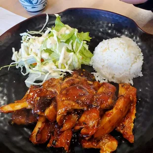 Spicy chicken teriyaki