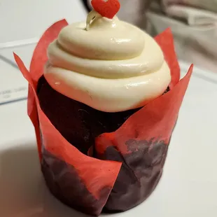 Red Velvet Cupcake.