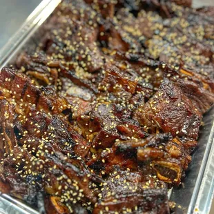 Beef Galbi tray