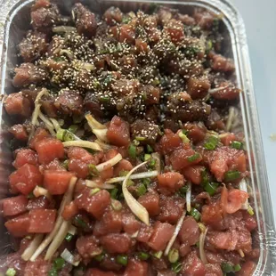 Poke tray