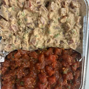 Poke tray