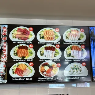 the menu