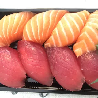 B4. Four Ahi and 4 Salmon Lunch Bento Box