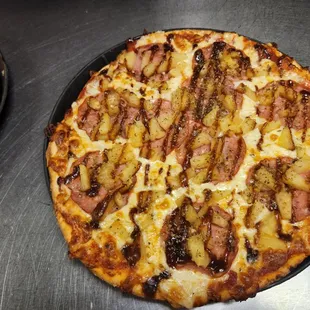 two pizzas