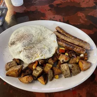 a plate of food