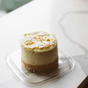 Coconut Pandan Cheesecake