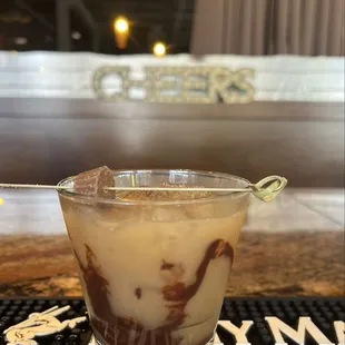 Peanut butter cup cocktail