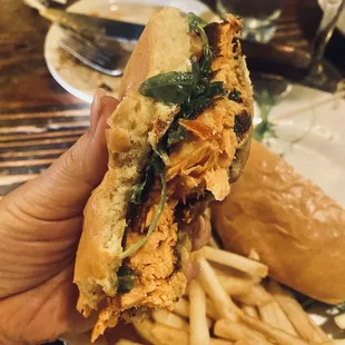 Salmon Sandwich