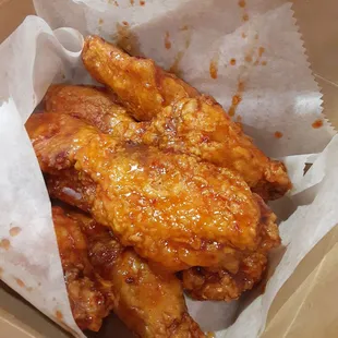 Sweet n Spicy Korean hot wings....Jammin as always.