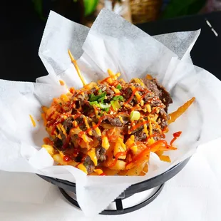 Kimchi Bulgogi Fries