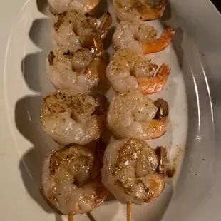 Butter basted skewers