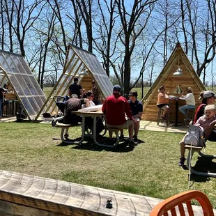Drinking huts