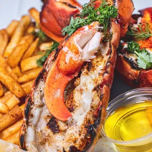 Hook Plate w/ Double Lobster Tail.