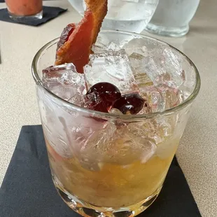 Bacon breakfast cocktail