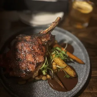 Tomahawk Pork Chop  Old Fashioned c.1881