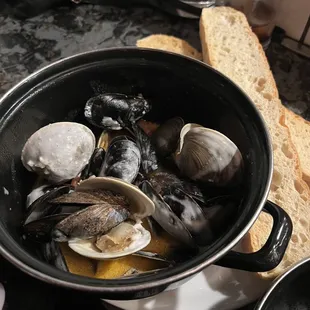 Smoke Kissed Clams &amp; Mussels