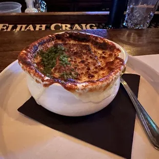 French onion soup!