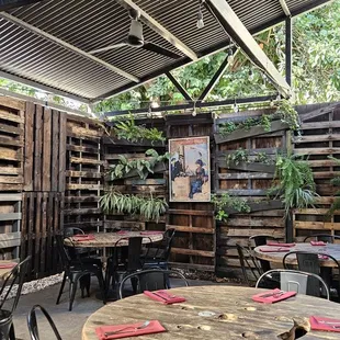 Back outdoor patio