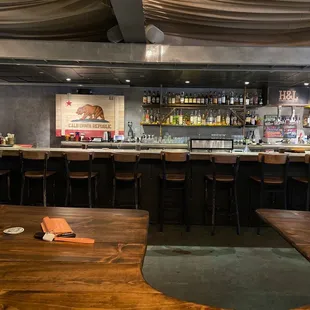 The bar