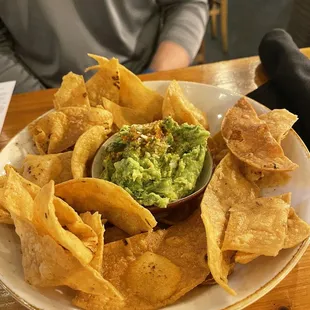 Chips and guacamole