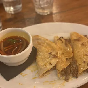 Birria Tacos &amp; Consomme