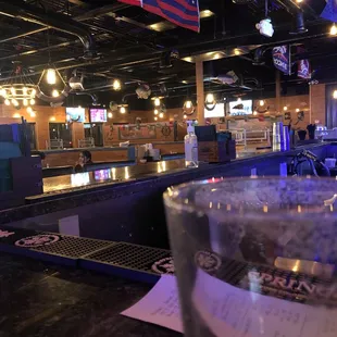 View from bar