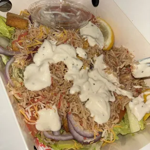 Crabmeat Salad (made with imitation crab)