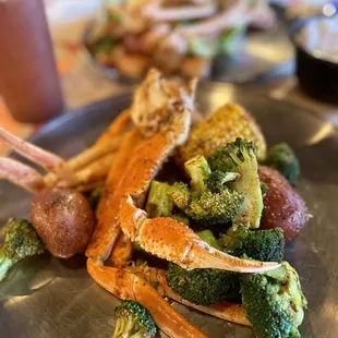 Seafood boil option