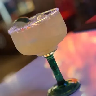 Margarita at the bar while I waited on my order